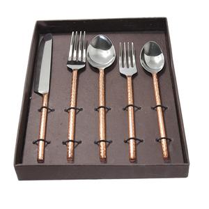 ชุดเครื่องใช้บนโต๊ะอาหารทองเหลือง5ชิ้นชุดเครื่องใช้บนโต๊ะอาหารขนาดและรูปร่างที่กำหนดเองได้ - Product Image 5