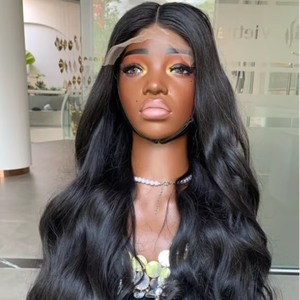 Paquet de cheveux humains ondulés naturels vietnamiens 30 pouces Bob Style libre enchevêtrement et perte de perruques de matières premières - Product Image 1