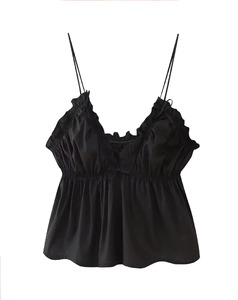 Body sin mangas a la moda para mujer, traje de baño sexy sin espalda con decoración de encaje, Color sólido-Comprar ahora - Product Image 3