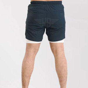 High Demand <b>Men</b> Gym <b>Shorts</b> Comfortable <b>Lightweight</b> Design For Gym Training Fitness Running And Athletic Use - Product Image 3