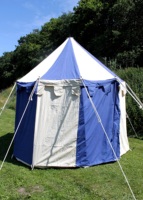 Tente yourte de cirque en toile de coton premium de 5 mètres de diamètre, quatre saisons, 1500-2000 mm, imperméable, pour reconstitutions historiques, festivals, extérieur