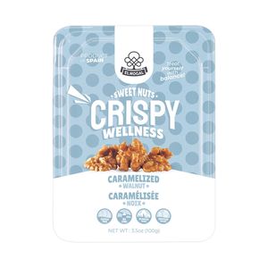 Nueces dulces de nogal deliciosamente caramelizadas-Snack dulce y crujiente para indulgencia gourmet-Perfecto para golosinas lujosas - Product Image 1