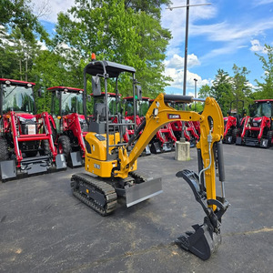 XE18U Mini-pelle de construction de 1,8 tonne avec chenilles rétractables et pince de godet, 1 tonne, 2 tonnes, 3 tonnes, 4200 lbs, oscillation de queue zéro - Product Image 1