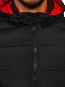 Chaquetas Acolchadas de Lona de Alta Calidad, Estilo Moderno, Tallas Grandes, Personalizadas al por Mayor, Chaquetas de Invierno para Hombre, Transpirables, con Logotipo Frontal OEM - Product Image 4