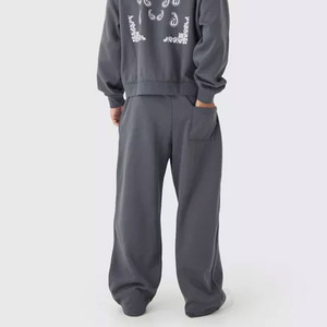 ชุดวอร์มมีซิปสำหรับผู้ชายชุดวอร์มกางเกงขาบานและมีฮู้ดชุดวอร์มขายส่งชุดวอร์มสำหรับผู้ชาย - Product Image 6