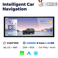 NaviFly MS, système de navigation automobile Android 2K à écran tactile, compatible avec tous les véhicules, caméra de recul, DVR, TPMS, caméra 360°