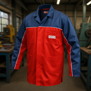 Zapatos de Seguridad Rojos/Azules Usag, Prácticos y Elegantes, para Diversos Entornos Laborales - Product Image 3