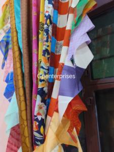 Indian Vintage Sari Silk <b>Fringe</b> <b>Curtain</b> Modern Hotel Cafe Home Decor Knitted Window Shade for Bedroom Living Room Dining Room - Product Image 5