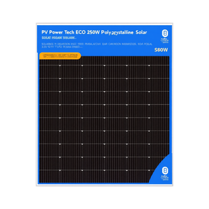 Panneau solaire polycristallin PV Power Tech ECO 250W 36V certifié TUV - Product Image 2