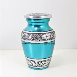 URNE SOUVENIR EN ALUMINIUM POUR CENDRES POT DE STOCKAGE PORTE-CENDRES HUMAINES FOURNISSEURS FUNÉRAIRES URNE DE SÉRÉNITÉ - Product Image 4