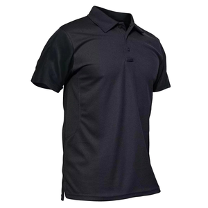 Vente chaude, logo personnalisé, 100% coton solide, respirant, manches courtes, chemises pour hommes, pour le golf, la remise en forme, la salle de sport, vente en gros - Product Image 6
