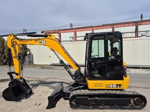 Nouvelle mini-excavatrice JCB 55Z-1 abordable avec cabine ROPS fermée, entièrement entretenue, prête à l'emploi et prête à être expédiée - Product Image 2
