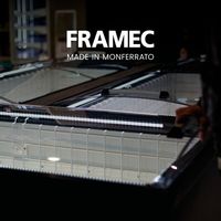 Îlots de couvercle en verre coulissant incurvé pour réfrigérateur FRAMEC avec réfrigérateur à compresseur à vitesse variable 2544X964X895mm