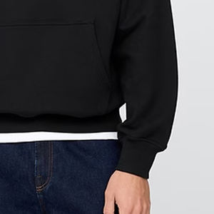 Service OEM pour les acheteurs en gros – Sweat à capuche décontracté pour homme, couleur unie, avec poches kangourou, design streetwear, collection décontractée 2026 - Product Image 4