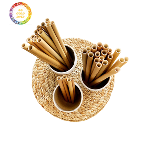 Pailles en bambou pour restaurants et cafés-Haute qualité, durables et parfaites pour servir des boissons froides avec style - Product Image 5