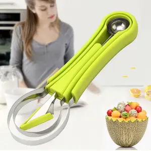 Three-Piece Set Salad Food Multifunctional Easy Plastic Handy Creative Manual Vegetable Fruit Cutter