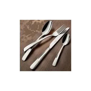 Ensemble de couverts en acier inoxydable plaqué argent Design attrayant pour les fêtes Restaurants Hôtel et Resort Prix de gros en Inde - Product Image 1