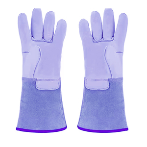 Gants de sécurité professionnels confortables et polyvalents en cuir lisse entièrement enduit, anti-choc, pour la construction et l'industrie - Product Image 1