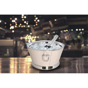 Trendy Zig Zag Edge Design Beer Tub Parfait pour servir des boissons froides à la maison Événements Fêtes et rassemblements d'Inde - Product Image 4