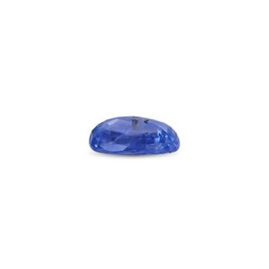 Zafiro Azul Natural de 4.42 Quilates, Gema Suelta con Corte Ovalado de 8mm de Altura, Forma de Estrella, Tratado Térmicamente para Joyería - Product Image 2