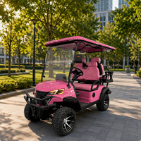 Voiturette de golf électrique écologique UCB-12 4 places, moteur à couple élevé, véhicule de luxe tout-terrain pour passagers, vente directe en gros