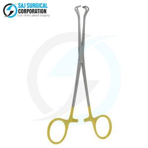 Tang tisu <span class=keywords><strong>Babcock</strong></span> profesional penjepit bedah baja tahan karat dengan rahang Atraumatic untuk tisu genggam lembut - Product Image 3