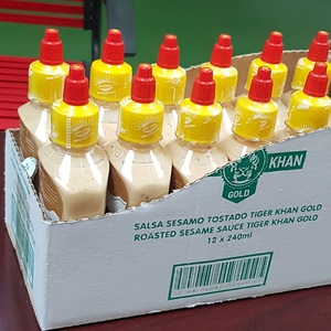 Sauce à salade de sésame sans goût rôti séché de 240 grammes vinaigrette aux légumes sans additif pour adultes emballée dans une boîte - Product Image 2