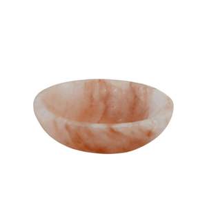 Cuenco de sal del Himalaya artesanal para presentación de comida gourmet Artesanías naturales Exhibición culinaria Cuenco de sal de especias - Product Image 2