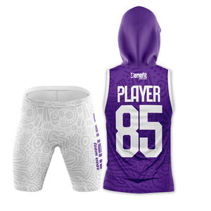 ชุดฟุตบอลมีฮู้ด7ใน7ธง7ใน7ชุดฟุตบอลแบบกำหนดเอง - Product Image 3