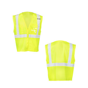 เสื้อกั๊กนิรภัย ANSI Class 1 สีพื้น ขนาดสั่งทำได้ ขายดีที่สุด ผลิตจากโพลีเอสเตอร์ รับทำโลโก้ตามสั่ง OEM/ODM คุณภาพสูง ขายส่ง - Product Image 6