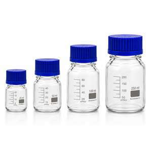 In Stock Laboratory glassware 25ml <b>50ml</b> 100ml 250ml Chemical Reagent <b>Bottle</b> Medicine <b>Bottle</b> - Product Image 1
