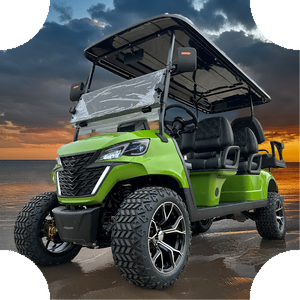 Chariot de golf électrique 4 + 2 places de 36V à moteur à courant alternatif arrière à prix compétitif - Product Image 3