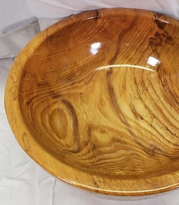 Ensaladera grande de madera hecha a mano, ecológica, de madera natural para frutas, aperitivos, pasta, cocina rústica, vajilla decorativa. - Product Image 4