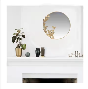 Modern Home Decorative <b>Hanging</b> <b>Wall</b> Art Customized Metal Faux Diamonds <b>Wall</b> <b>Mirrors</b> for Living Room Bedroom - Product Image 3