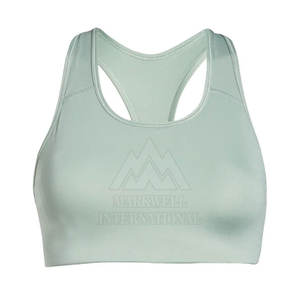 Sujetador deportivo de calidad superior para mujer, Sujetador deportivo de poliéster Spandex para mujer, Sujetador deportivo sin costuras para mujer - Product Image 1