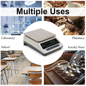 Balance analytique électronique LCD à 5 chiffres personnalisée, 10 kg de précision, balance de pesage de laboratoire polyvalente, précision de 1 mg, 3 ans - Product Image 5