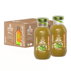 100% hữu cơ tự nhiên màu xanh lá cây nước trái cây Georgia của tự nhiên hữu cơ NFC dưa chuột <span class=keywords><strong>Kiwi</strong></span> <span class=keywords><strong>Apple</strong></span> Pear nước trái cây trong 200ml/300ml/750ml/1L chai - Product Image 4