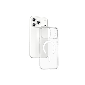 Coque en silicone transparente compatible MagSafe de la série ATA Crypto pour iPhone 17 Pro Max, protection souple de l'appareil photo Ins Pro - Product Image 1