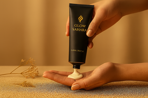 Crema de manos con perfume Glow Sahara, aroma Floral de larga duración, fórmula hidratante no pegajosa de lujo para manos suaves y suaves - Product Image 5