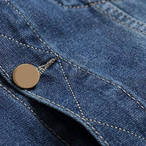 Vêtement décontracté, veste en jean en toile 100% coton, écologique, légère, look décontracté, confortable pour l'hiver, forme durable, finition résistante - Product Image 5