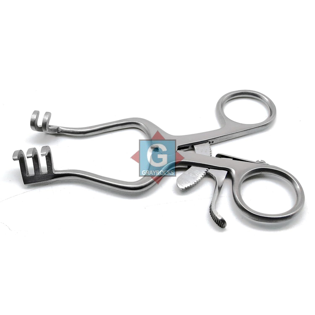 Weitlaner Manual Retractor for Blunt Surgical Instruments Stainless Steel Veterinary Surgical Retractors