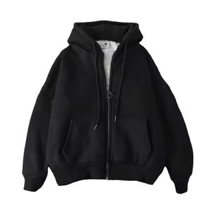 Venta al por mayor Mujeres Casual Hoodie Mujeres Sudadera con capucha Fleece - Product Image 3