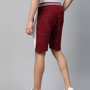 Vente en gros de shorts pour hommes de style High Street confortable et écologique motif solide taille élastique poids léger vente en ligne - Product Image 2