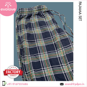 Ensemble pyjama 100% coton 2 pièces pour femmes vêtements de nuit d'été de qualité assurée du meilleur fournisseur et exportateur indien pour un usage domestique - Product Image 3