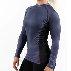 Unique Style <b>Women's</b> <b>Rash</b> <b>Guard</b> UPF50 Anti-Bacterial Breathable Light Weight OEM Service Wholesale Custom Logo/Color - Product Image 3