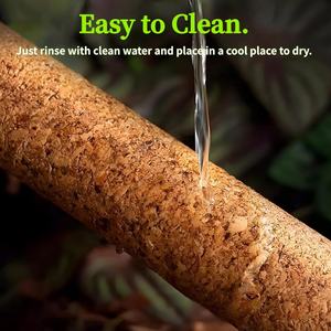 KUKESI CORK Maßgefertigte Haustier-Deko Reptilien-Kork-Kletterstab Kletterbox-Landschaftsdekoration Korkstab - Product Image 5