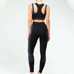 Ensemble de soutien-gorge de sport et de leggings de qualité supérieure, toutes les couleurs disponibles, ensemble de soutien-gorge de yoga pour femmes, pantalon de leggings de sport, ensemble 2 pièces - Product Image 3