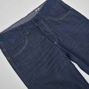 Jeans en denim pour homme, 100% coton, 14 oz, coupe ample, élastique, pour homme et femme - Product Image 3