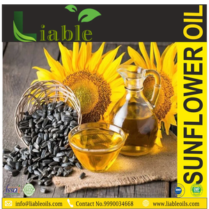 Huile de tournesol infusée à la lavande pressée à froid, forme liquide, issue des graines - Product Image 1