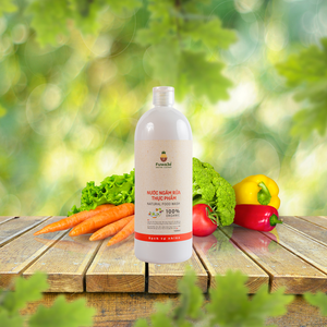 น้ำยาล้างผลไม้และผักแบบแช่ด้วยเอนไซม์ธรรมชาติเป็นมิตรต่อสิ่งแวดล้อมสำหรับสตรีมีครรภ์และเด็กในเวียดนาม - Product Image 5